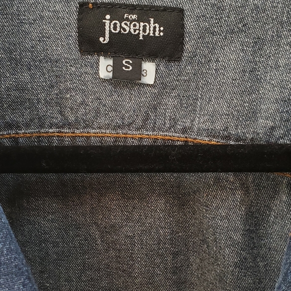 Designer Cropped for Joseph Jean Jacket, Size Small - Picture 7 of 10